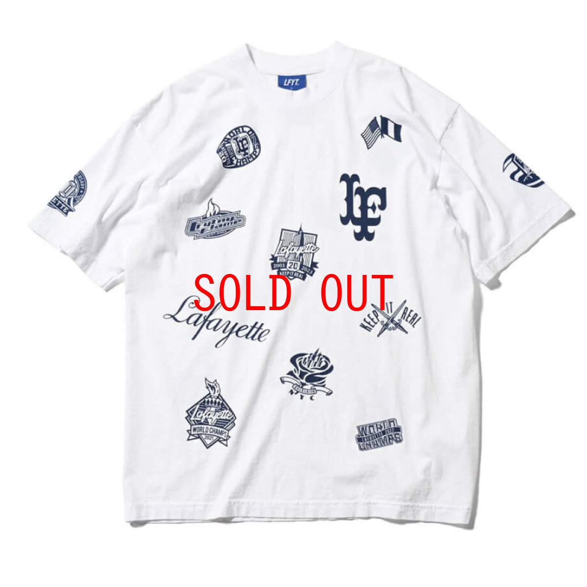 画像2: Allover Champion Emblem S/S Tee エンブレム ミディアム ウェイト 半袖 Tシャツ (2)