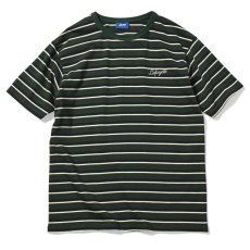 画像2: Script Logo Multi S/S Striped Tee スクリプト ロゴ ボーダー 半袖 Tシャツ (2)