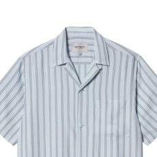 画像6: Reyes Shirt S/S Stripe Shirt ストライプ 半袖 開襟 シャツ (6)