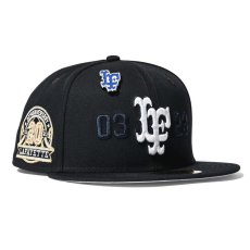 画像1: × New Era LF Logo 59Fifty Fitted Cap 20th anv ニューエラ ロゴ キャップ 帽子 (1)