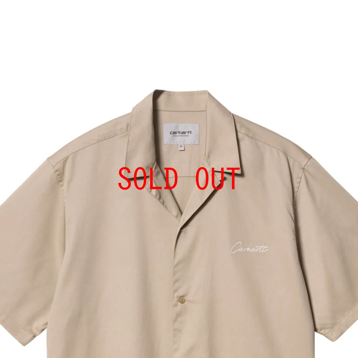 画像3: Delay S/S embroidery Logo Shirt ロゴ 半袖 総柄 開襟 シャツ (3)