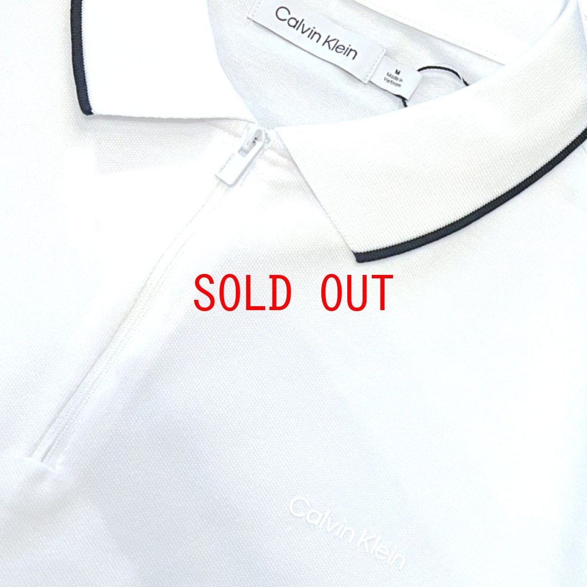 画像6: Half Zip S/S Move Polo Shirt WHT ハーフジップ 半袖 ポロ シャツ (6)