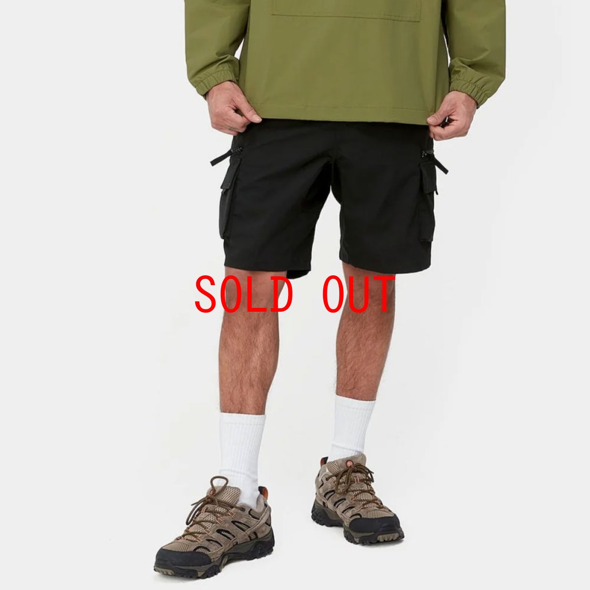 画像17: Elmwood Shorts タクティカル ナイロン カーゴ ショーツ Black (17)