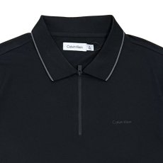 画像8: Half Zip S/S Move Polo Shirt WHT ハーフジップ 半袖 ポロ シャツ (8)
