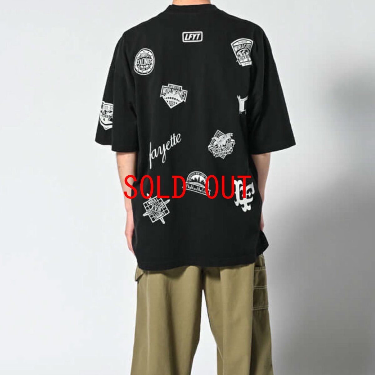 画像4: Allover Champion Emblem S/S Tee エンブレム ミディアム ウェイト 半袖 Tシャツ (4)