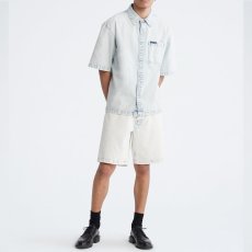 画像12: Oversized S/S Voyager Camp Button Down Shirt オーバーサイズ デニム キャンプ シャツ (12)