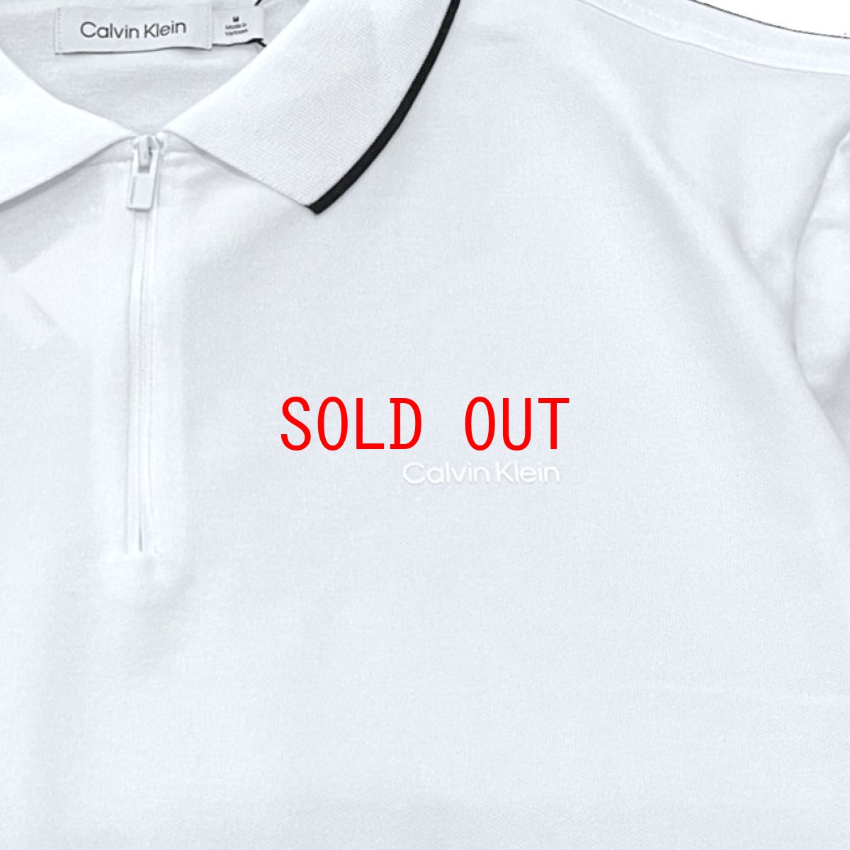 画像7: Half Zip S/S Move Polo Shirt WHT ハーフジップ 半袖 ポロ シャツ (7)