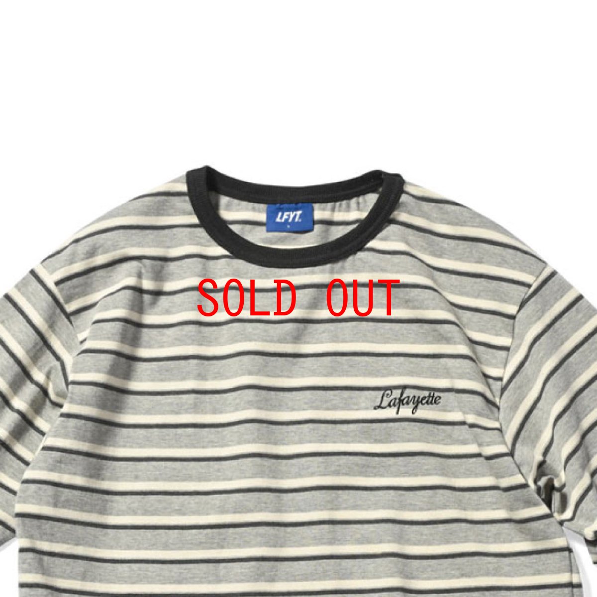 画像2: Script Logo Multi S/S Striped Tee スクリプト ロゴ ボーダー 半袖 Tシャツ (2)