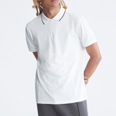 画像8: Half Zip S/S Move Polo Shirt WHT ハーフジップ 半袖 ポロ シャツ (8)