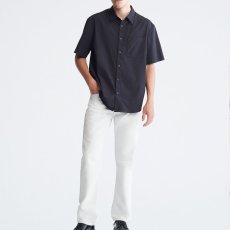 画像12: Easy S/S Solid Cotton Camp Shirt Relaxed Fit リラックス ソリッド コットン 半袖 シャツ (12)