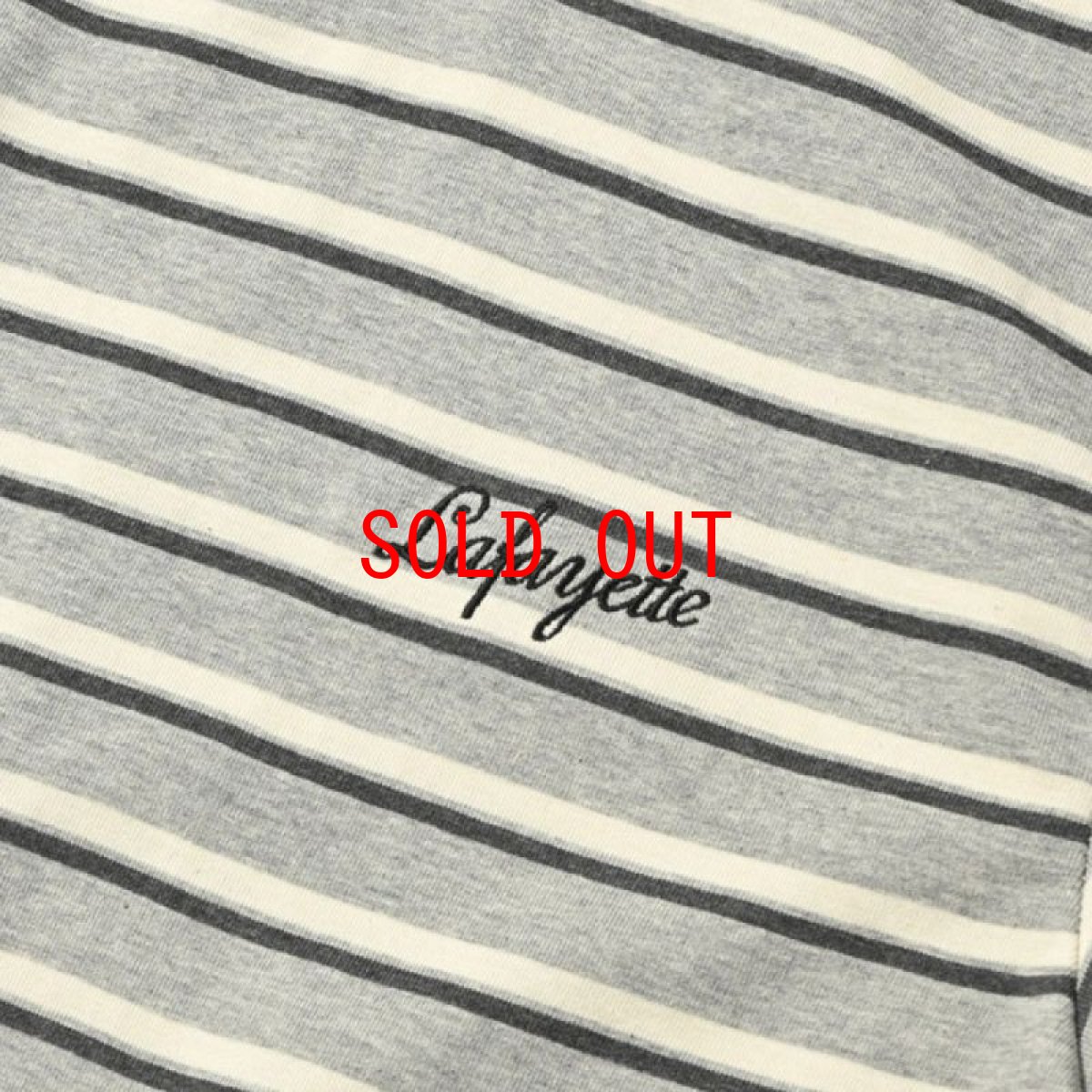 画像4: Script Logo Multi S/S Striped Tee スクリプト ロゴ ボーダー 半袖 Tシャツ (4)