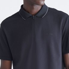 画像7: Half Zip S/S Move Polo Shirt WHT ハーフジップ 半袖 ポロ シャツ (7)