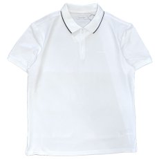 画像2: Half Zip S/S Move Polo Shirt WHT ハーフジップ 半袖 ポロ シャツ (2)