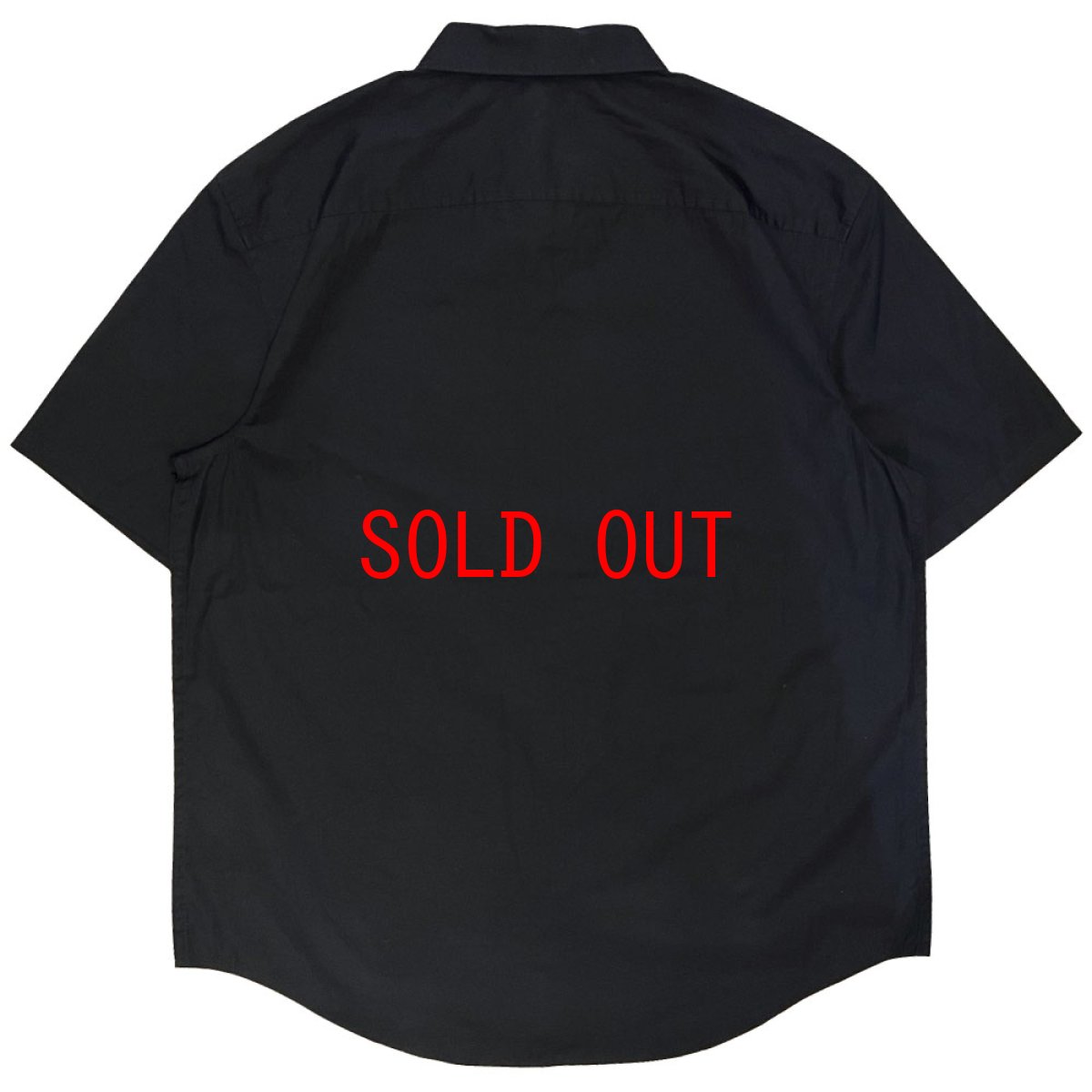 画像4: Easy S/S Solid Cotton Camp Shirt Relaxed Fit リラックス ソリッド コットン 半袖 シャツ (4)