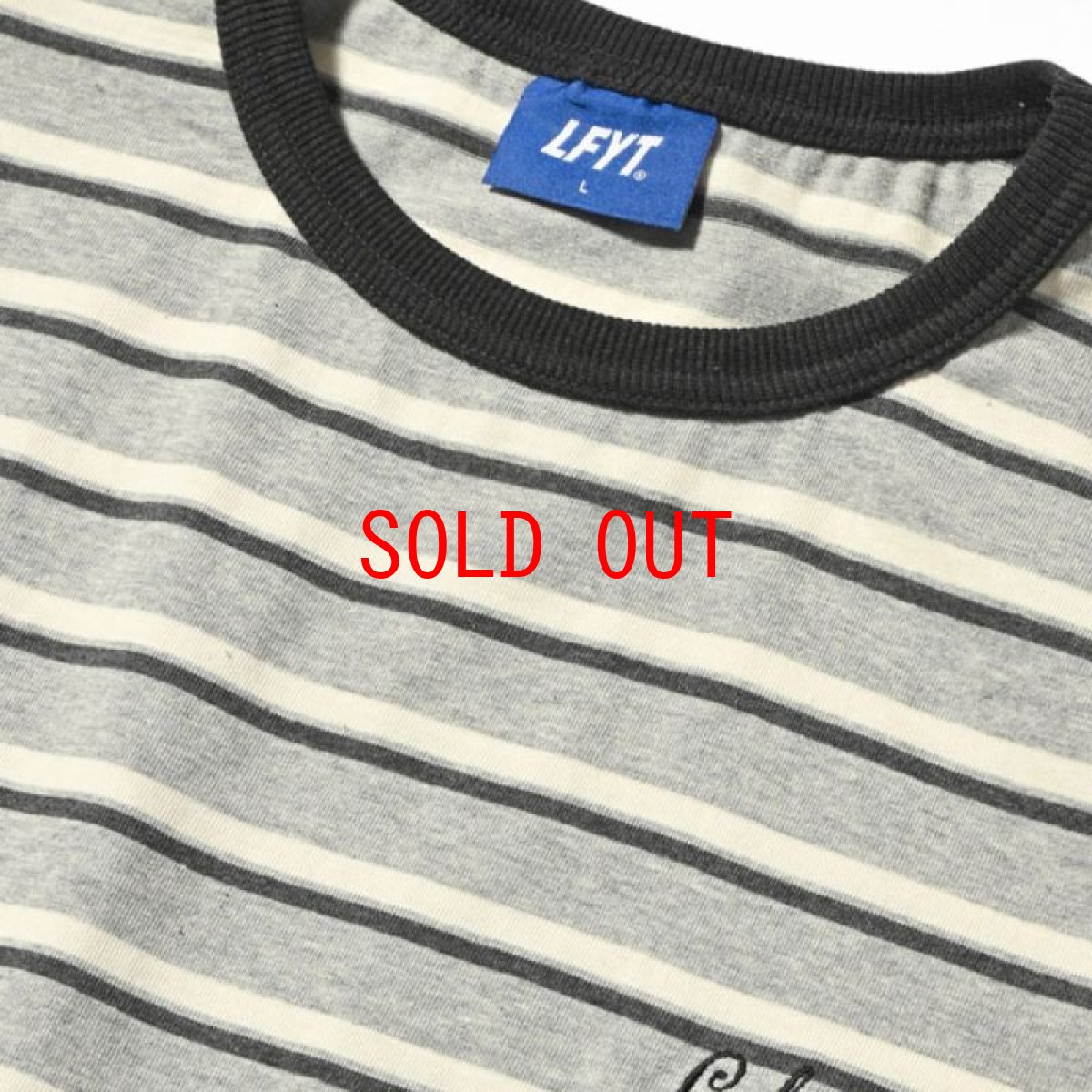 画像3: Script Logo Multi S/S Striped Tee スクリプト ロゴ ボーダー 半袖 Tシャツ (3)