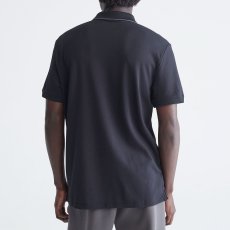 画像2: Half Zip S/S Move Polo Shirt WHT ハーフジップ 半袖 ポロ シャツ (2)