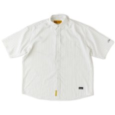 画像2: Bigpin S/S Stripe Shirt 半袖 ピンストライプ シャツ (2)