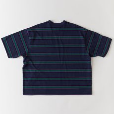 画像2: Megarda S/S Border Pocket Tee 半袖 ボーダー ポケット Tシャツ (2)