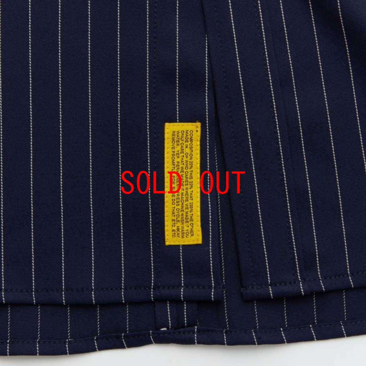 画像6: Bigpin S/S Stripe Shirt 半袖 ピンストライプ シャツ (6)