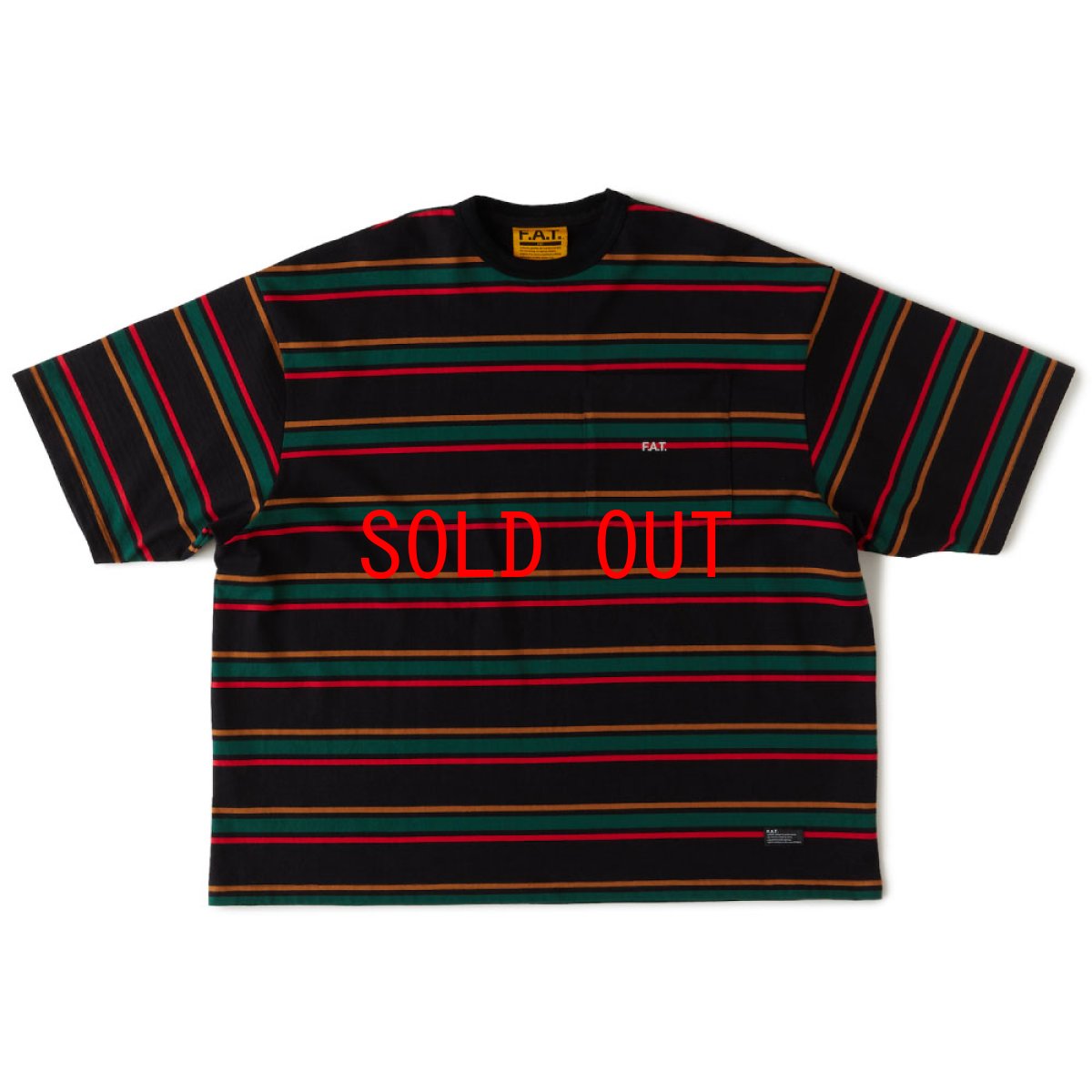 画像2: Megarda S/S Border Pocket Tee 半袖 ボーダー ポケット Tシャツ (2)