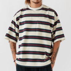 画像5: Megarda S/S Border Pocket Tee 半袖 ボーダー ポケット Tシャツ (5)