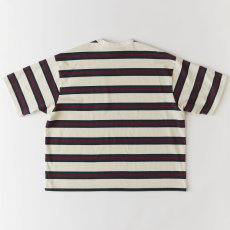 画像2: Megarda S/S Border Pocket Tee 半袖 ボーダー ポケット Tシャツ (2)