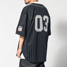 画像10: 20th Anv Baseball Shirt 半袖 ストライプ ベースボール シャツ (10)