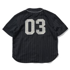 画像3: 20th Anv Baseball Shirt 半袖 ストライプ ベースボール シャツ (3)