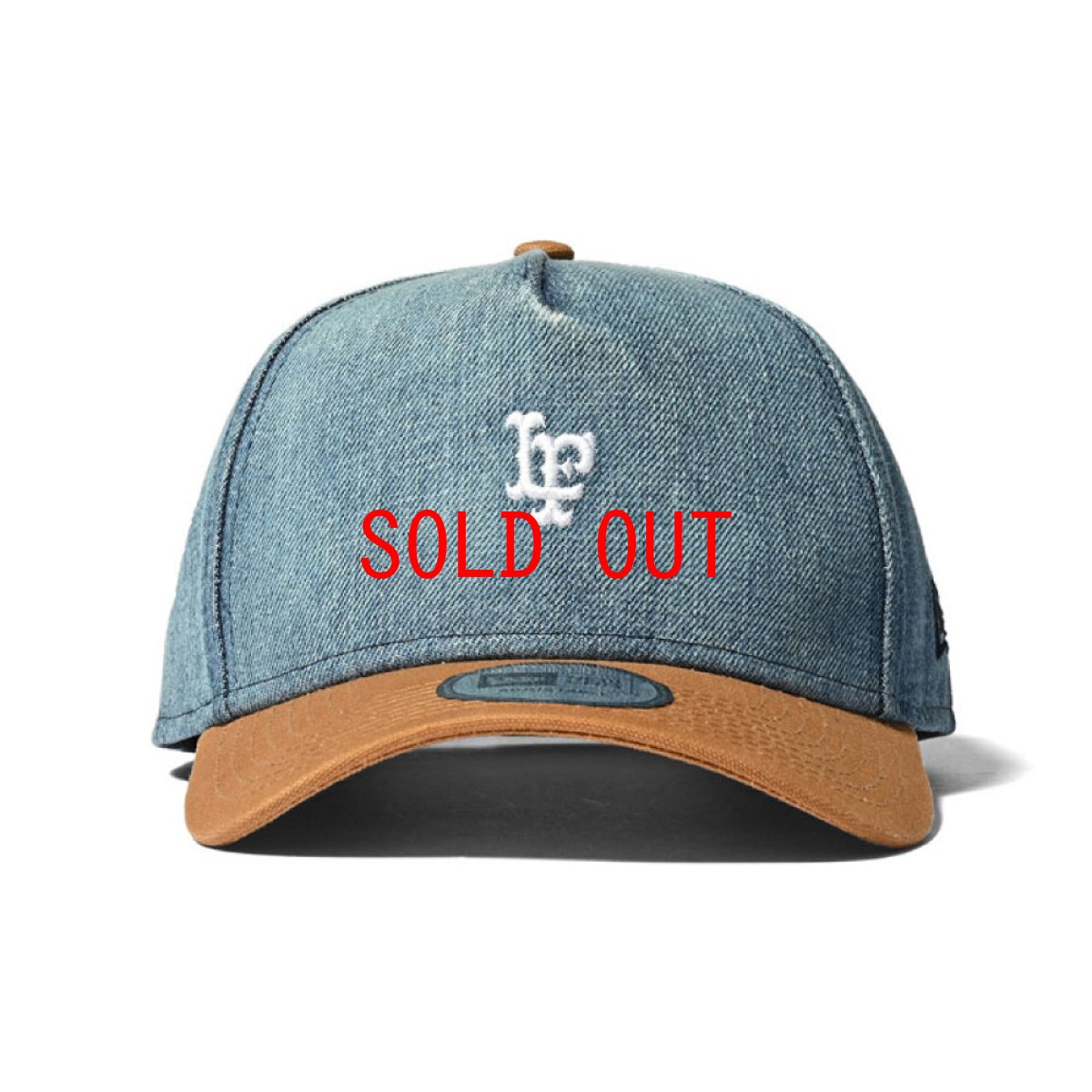 画像4: × New Era Small LF Logo 9Forty Denim & Canvas Cap ニューエラ ボール デニム キャップ 帽子 (4)