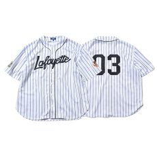 画像9: 20th Anv Baseball Shirt 半袖 ストライプ ベースボール シャツ (9)