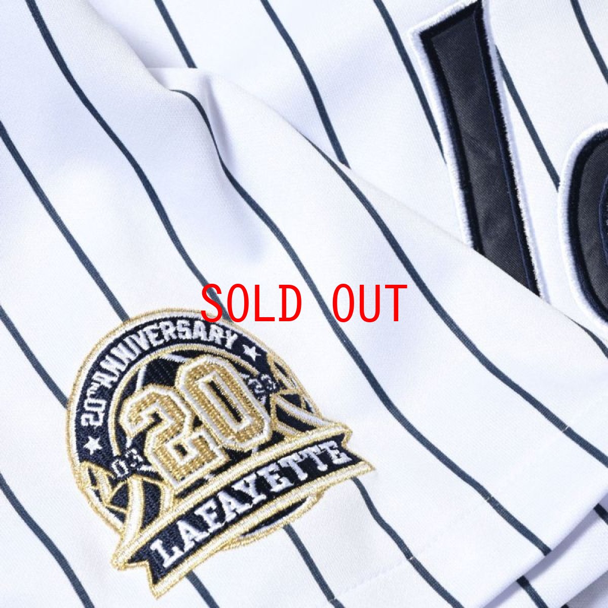 画像6: 20th Anv Baseball Shirt 半袖 ストライプ ベースボール シャツ (6)