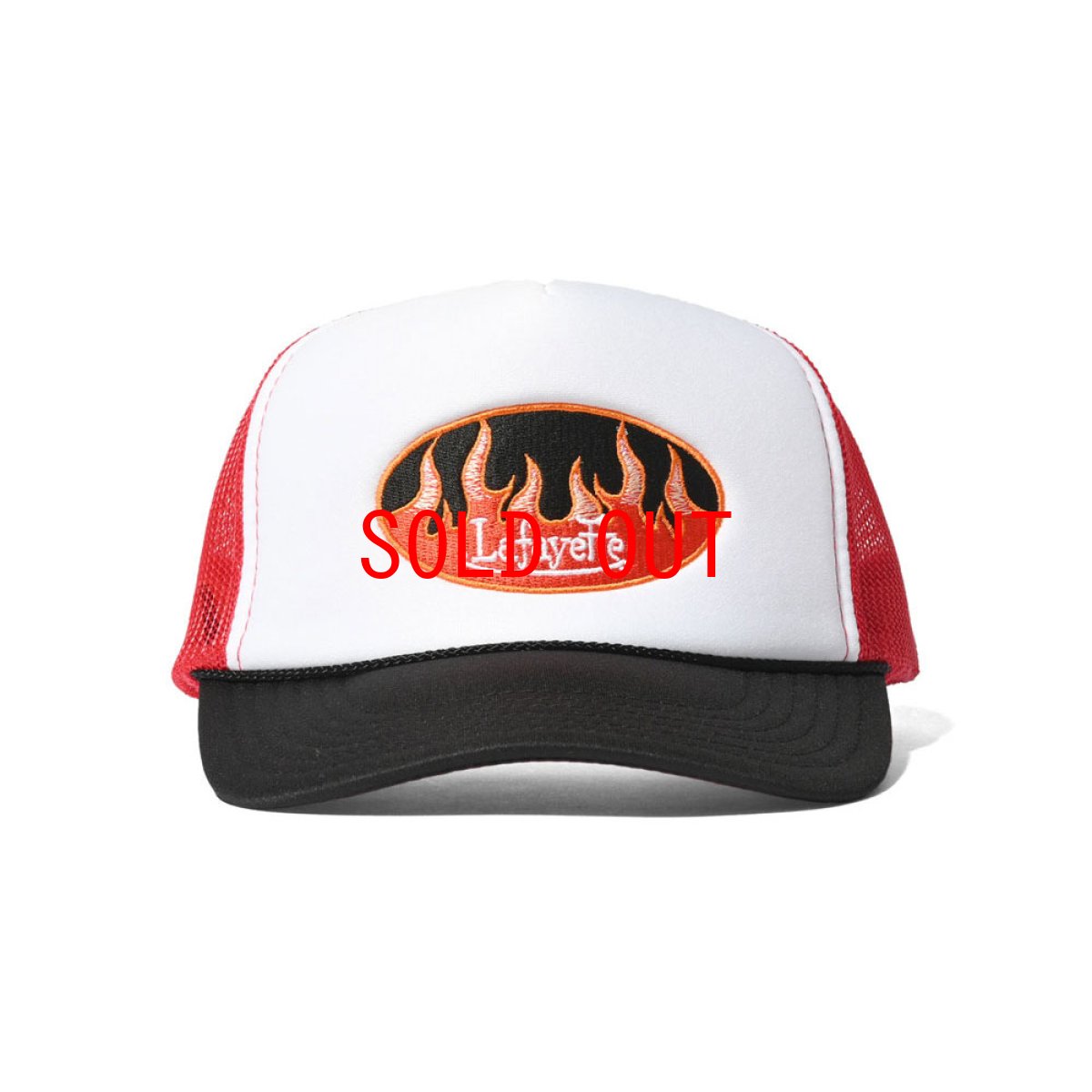 画像5: Fire Logo Trucker Cap ファイヤー ロゴ トラッカー メッシュ キャップ 帽子 (5)