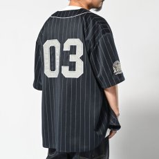画像5: 20th Anv Baseball Shirt 半袖 ストライプ ベースボール シャツ (5)