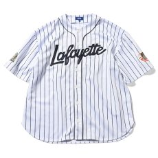 画像2: 20th Anv Baseball Shirt 半袖 ストライプ ベースボール シャツ (2)