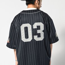 画像7: 20th Anv Baseball Shirt 半袖 ストライプ ベースボール シャツ (7)