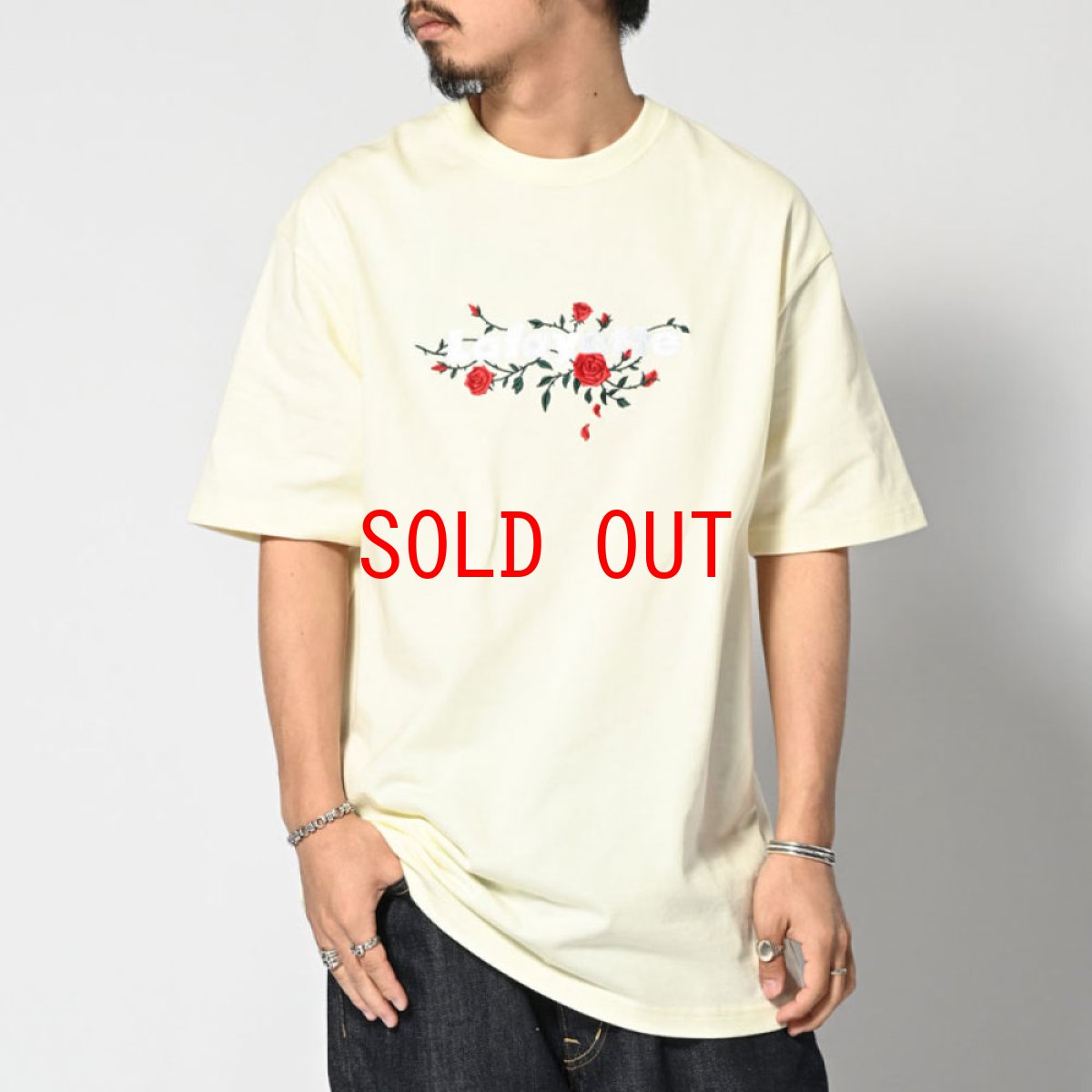 画像3: Lafayette Rose Logo S/S Tee ローズ ロゴ 半袖 Tシャツ (3)