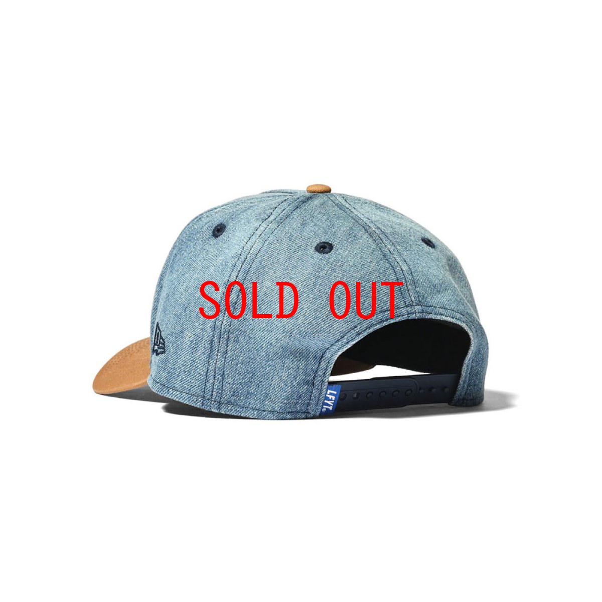 画像8: × New Era Small LF Logo 9Forty Denim & Canvas Cap ニューエラ ボール デニム キャップ 帽子 (8)