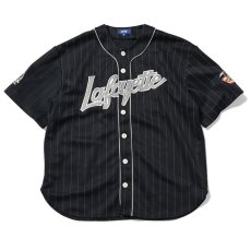 画像2: 20th Anv Baseball Shirt 半袖 ストライプ ベースボール シャツ (2)