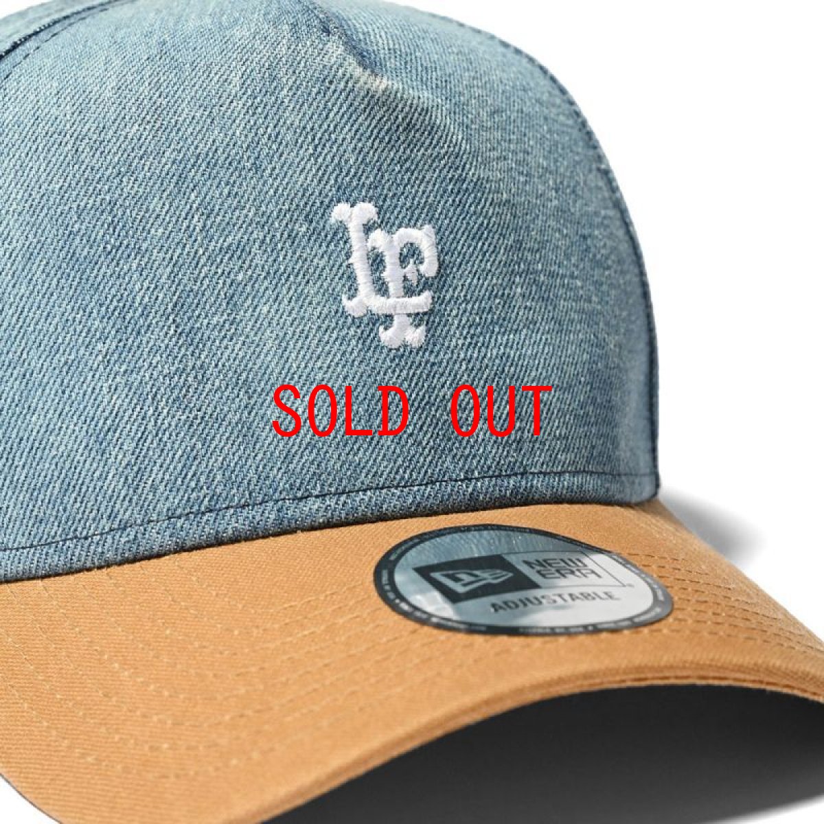 画像10: × New Era Small LF Logo 9Forty Denim & Canvas Cap ニューエラ ボール デニム キャップ 帽子 (10)