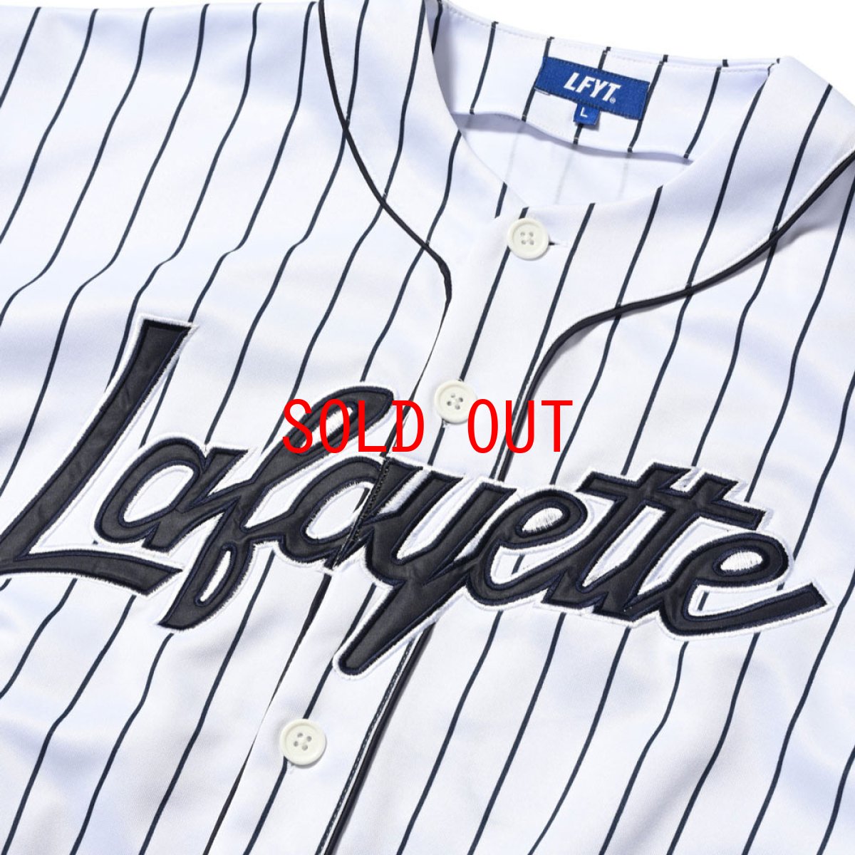 画像4: 20th Anv Baseball Shirt 半袖 ストライプ ベースボール シャツ (4)