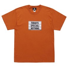 画像1: Today's Special S/S Tee 半袖 Tシャツ Burnt Orange (1)
