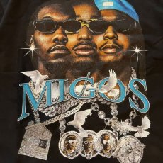 画像4: Migos Culture III S/S Music Rap Tee 半袖 ミーゴス ヘヴィーウェイト ミュージック Tシャツ (4)