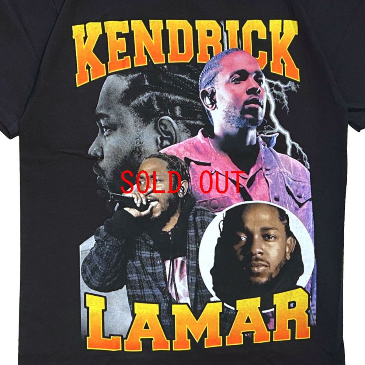 画像4: Music S/S Official Rap Tee Kendrick Lamar Photo オフィシャル ケンドリック ラマー フォト 半袖 Tシャツ (4)