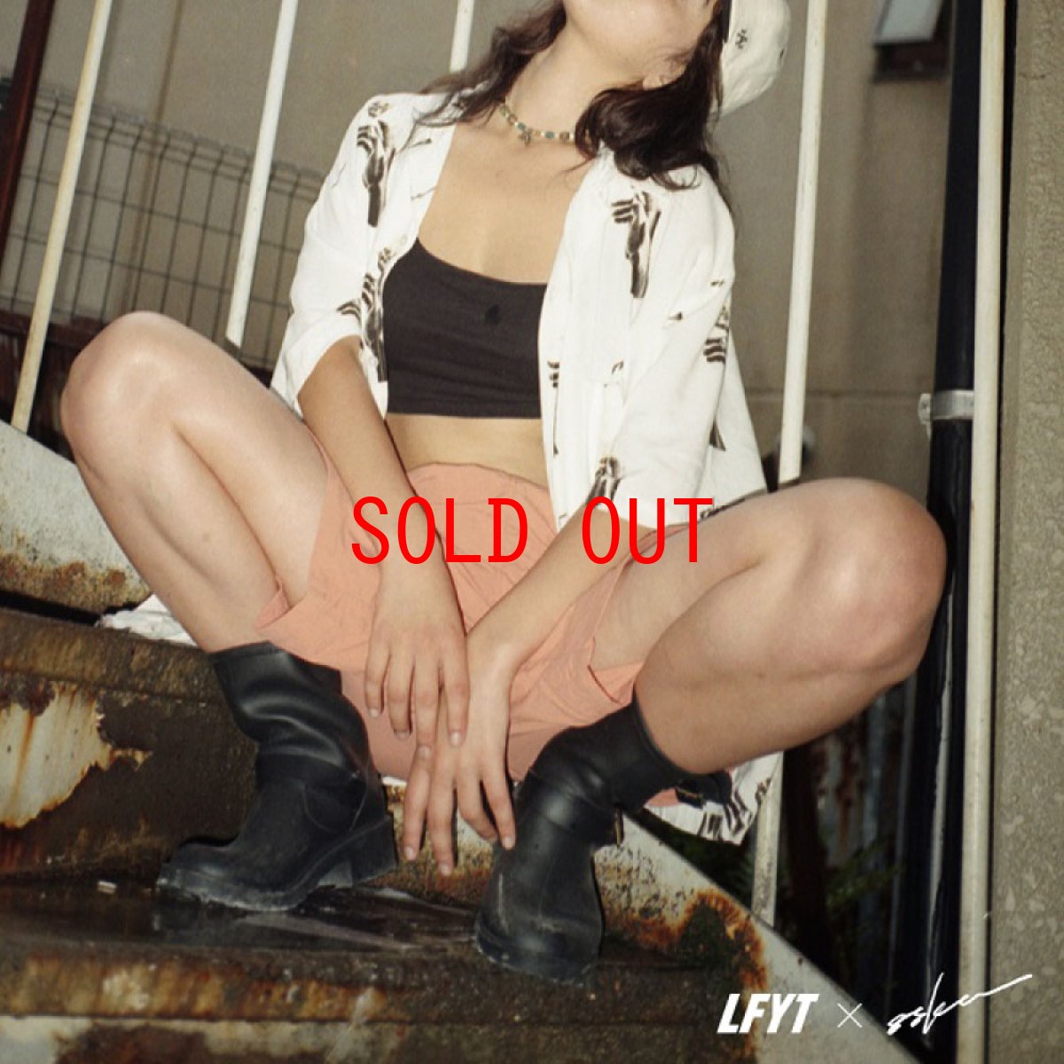 画像19: × 8ska S/S Bee and Hands Shirt ハチスカ 半袖 開襟 シャツ (19)