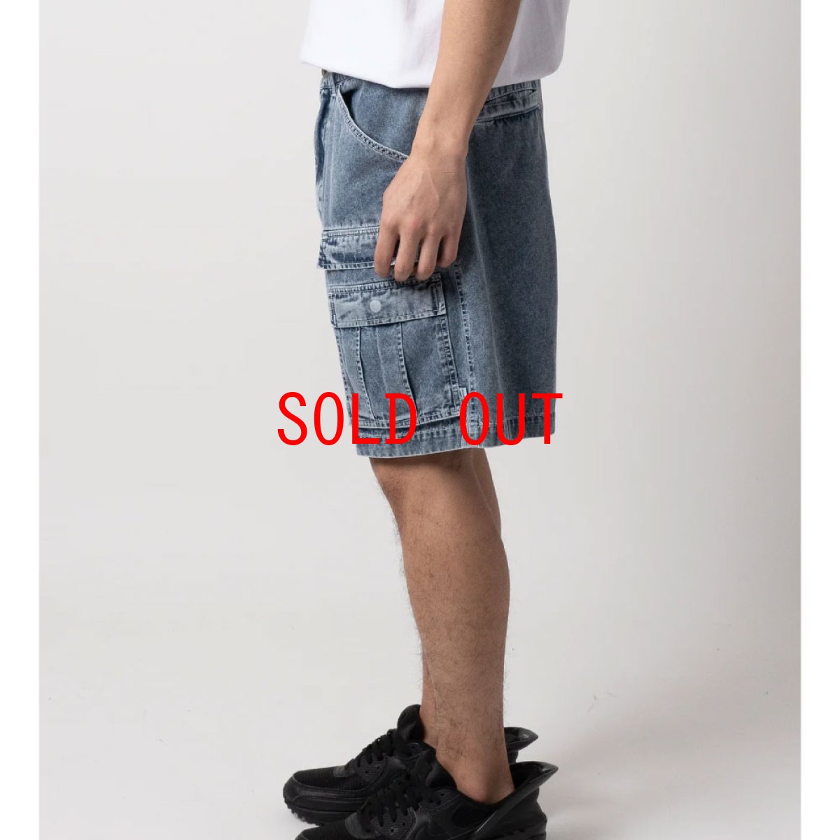 画像10: Washed Denim Driving Short デニム ドライビング ショーツ (10)