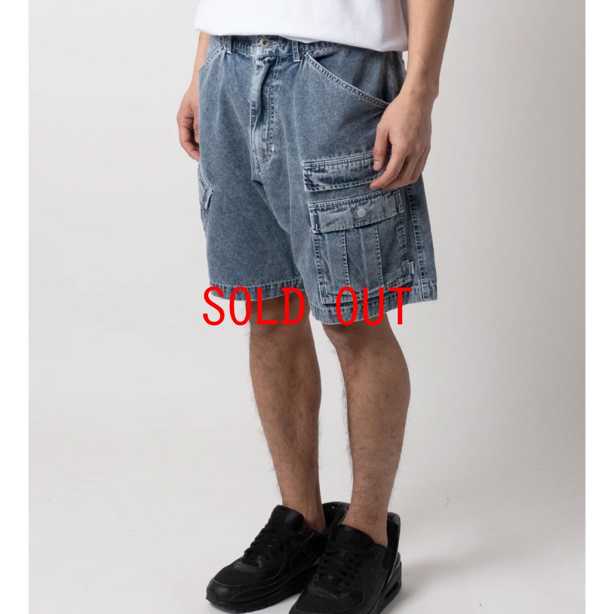 画像9: Washed Denim Driving Short デニム ドライビング ショーツ (9)