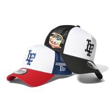 画像1: × New Era LF Logo 9Forty Tracker Cap ニューエラ トラッカー メッシュ キャップ (1)