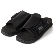 画像1: × Shaka XX-Packer Leather Slide Sandals シュリンク レザー スライド サンダル (1)