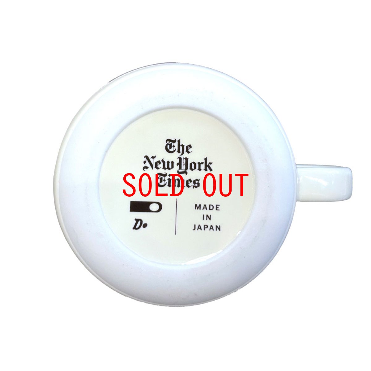 画像4: Porcelain T Logo Mug Cup White Grey マグカップ コップ (4)