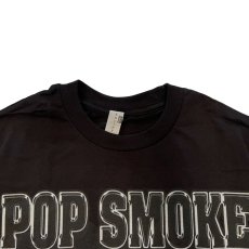 画像2: Music S/S Official Rap Tee Pop Smoke Photo オフィシャル ポップスモーク フォト 半袖 Tシャツ (2)
